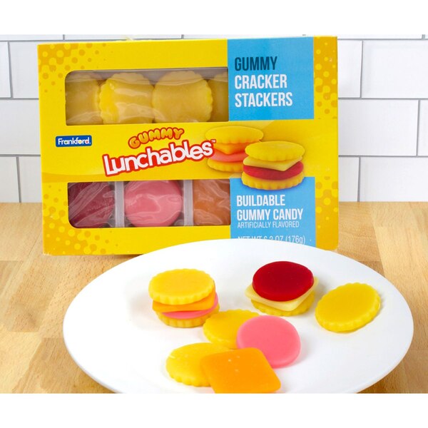 Kraft, Gummy Lunchable Cracker Stacker Gummies, 6.2 Oz