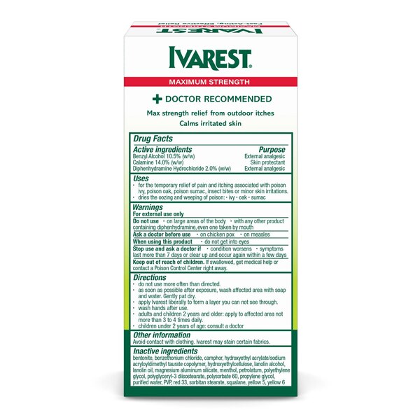 Ivarest Cream Tube, 2 OZ