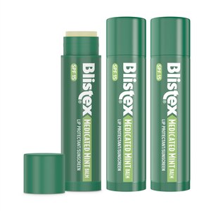 BLISTEX Mint Balm 3 PK;  Seals in moisture to soothe and prevent dry lips