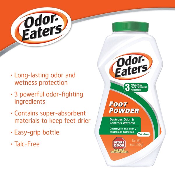 Odor-Eaters Foot Powder, 6 OZ