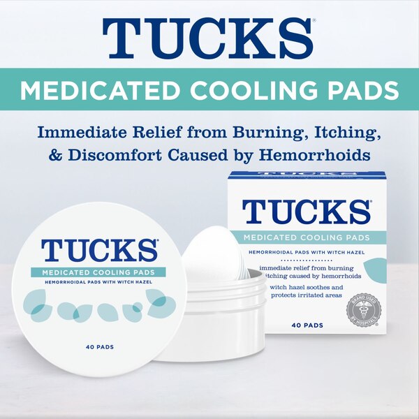 Tucks Medicated Pads, 40 CT