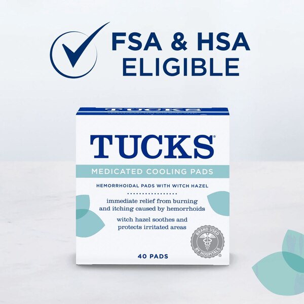Tucks Medicated Pads, 40 CT