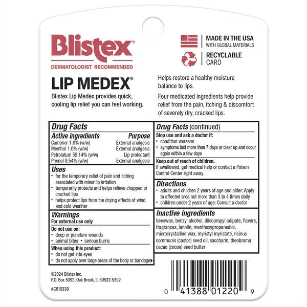 Blistex Lip Medex Lip Balm