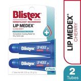 Blistex Lip Medex, Cherry, Twin Pack, thumbnail image