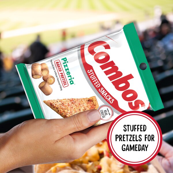 Combos Pizzeria Baked Pretzel Snack, 6.3 oz