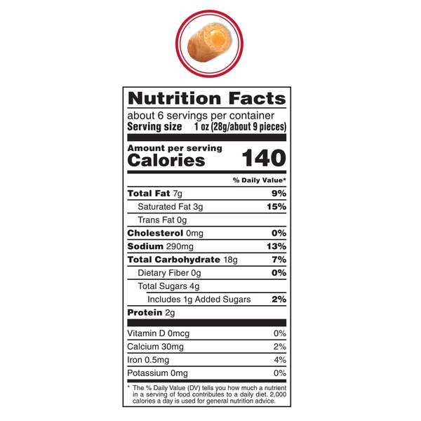 Combos Cheddar Cheese Baked Cracker Snack, 6.3 oz