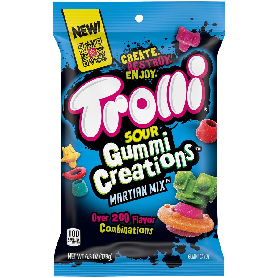 Trolli Sour Gummi Creations Martian Mix, 6.3 OZ