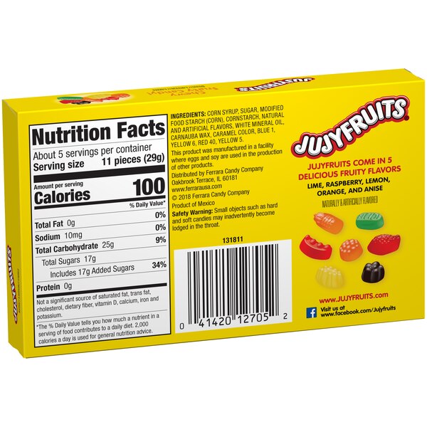 Jujyfruits Chewy Fruity Candy, 5 oz