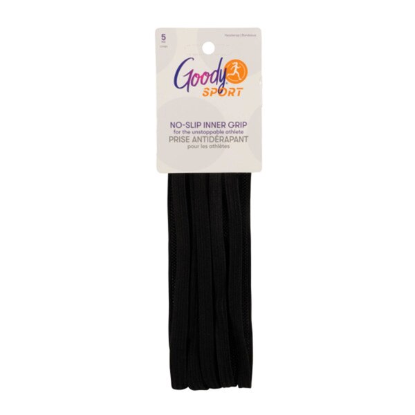 Goody Sport Thin Headwrap, 5 CT