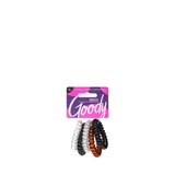 GOODY TREND COIL ELASTICS BLACK/CLEAR, 5CT, thumbnail image