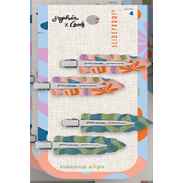 Goody x Sophia Yeshi SlideProof Makeup Clips, 4 CT