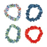 Goody x Sophia Yeshi Ouchless Satin Scrunchies, 4 CT, thumbnail image