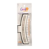 Goody Sport Forever SlideProof Rectangle Claw Clip for Fine Hair, White, thumbnail image