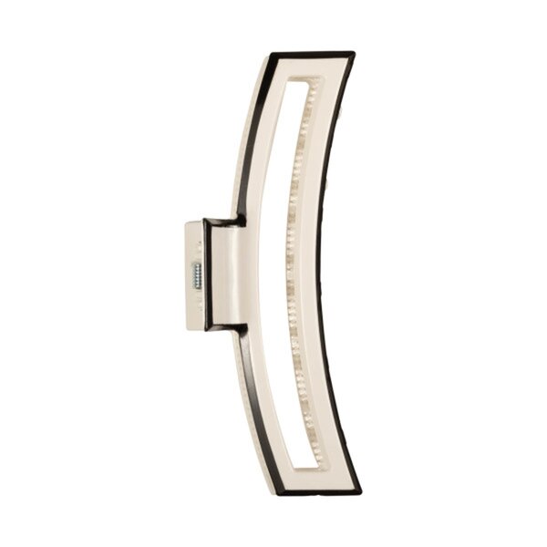 Goody Sport Forever SlideProof Rectangle Claw Clip for Fine Hair, White