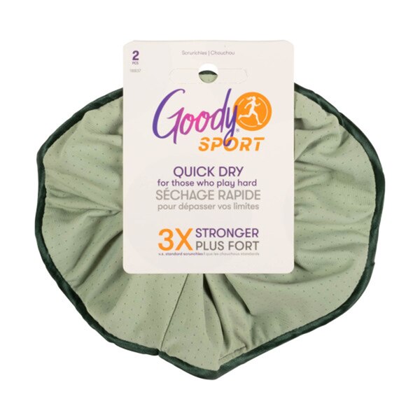 Goody Sport Scrunchie, Blue Green 