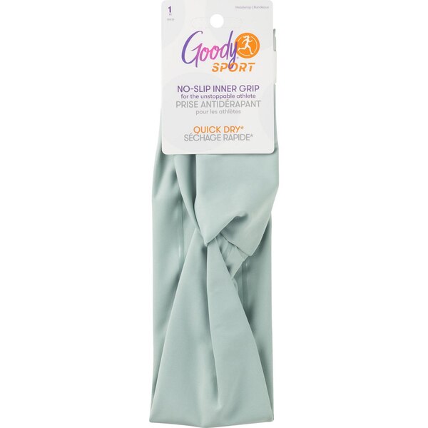 Goody Sport No-Slip Inner Grip Headwrap, Mint