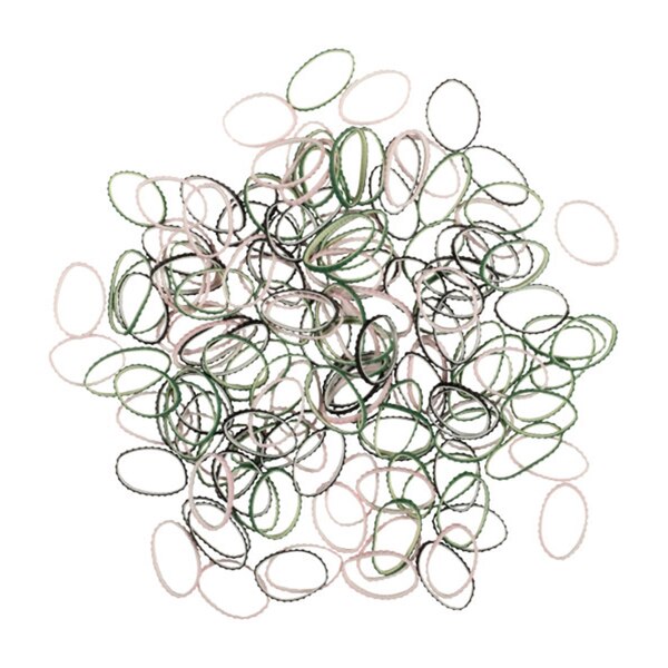 Goody Forever Polyband, Two Tone, 150 CT