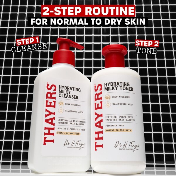 Thayers Hydrating Milky Face Toner, 12 OZ