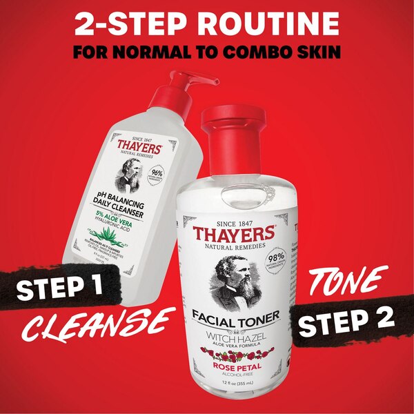 Thayers pH Balancing Gentle Face Wash with Aloe Vera, 8 OZ