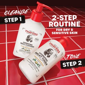 Thayers Hydrating Milky Face Wash, 8 OZ