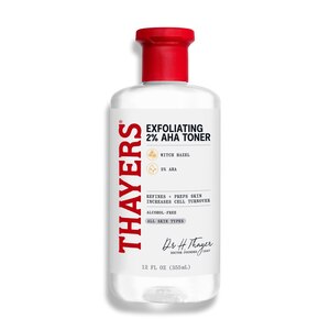 Thayers 2% AHA Toner with Glycolic and Lactic Acids, 12 oz