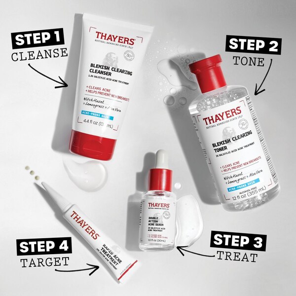 Thayer's Blemish Clearing Cleanser, 4.4 OZ