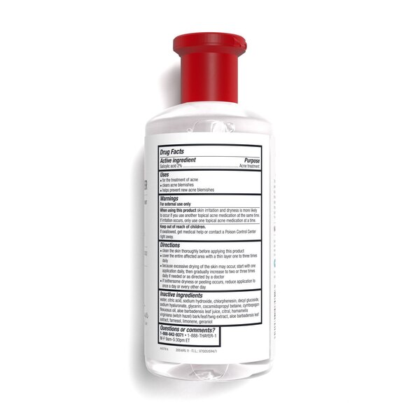 Thayers Blemish Clearning Toner, 2% Salicylic Acid, 12 OZ