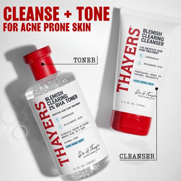 Thayers Blemish Clearning Toner, 2% Salicylic Acid, 12 OZ