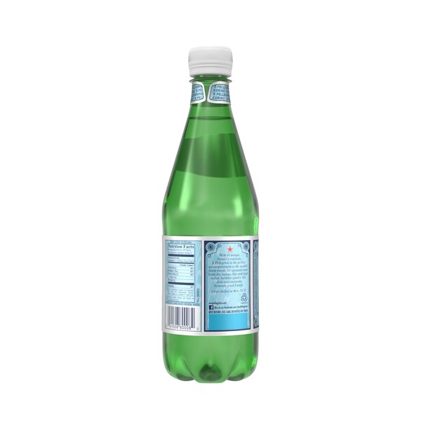 S.Pellegrino Sparkling Natural Mineral Water, 16.9 Fl Oz (0.5 L) Plastic Bottle