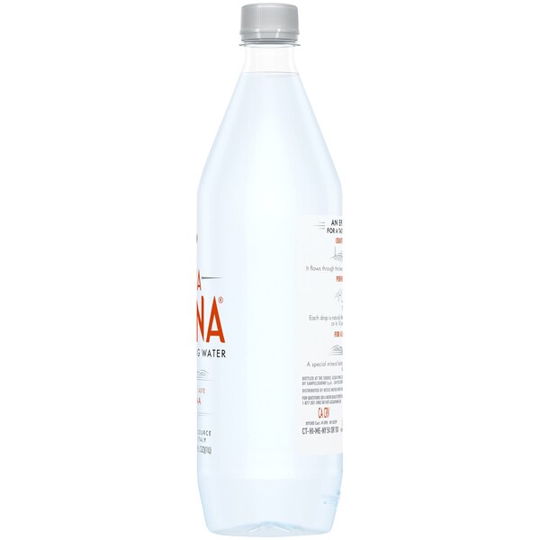Acqua Panna Natural Spring Water, Plastic Water Bottle, 33.8 oz