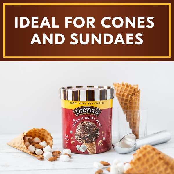 Edy's/Dreyer's The Original Rocky Road Ice Cream, 1.5 Quart Tub