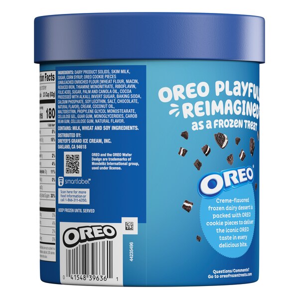 OREO Ice Cream 1.5qt Container