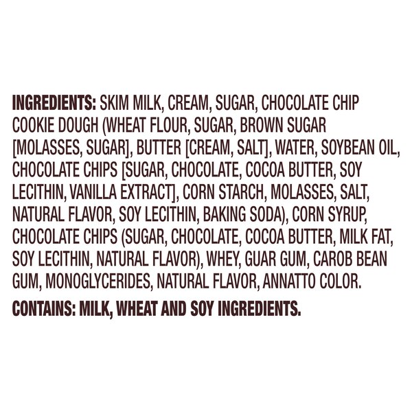 Nestle Toll House Cookie Dough Ice Cream, 1.5 Qt