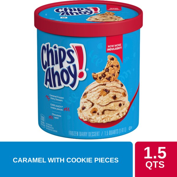 CHIPS AHOY Ice Cream 1.5qt Container