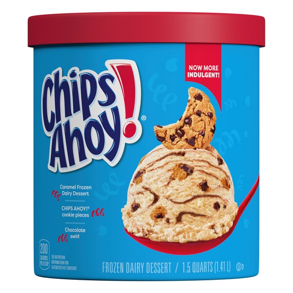 CHIPS AHOY Ice Cream 1.5qt Container