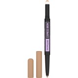 Maybelline Express Brow 2-In-1 Pencil and Powder, Eyebrow Makeup, thumbnail image