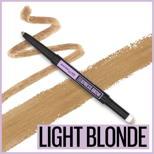 Maybelline Express Brow 2-In-1 Pencil and Powder, Eyebrow Makeup