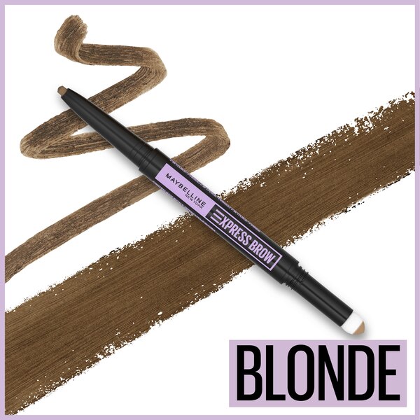 Maybelline Express Brow 2-In-1 Pencil and Powder, Eyebrow Makeup