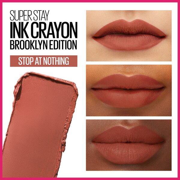 Maybelline SuperStay Ink Crayon Lipstick, Matte Longwear Lipstick Makeup
