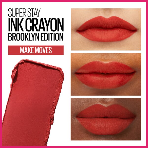 Maybelline SuperStay Ink Crayon Lipstick, Matte Longwear Lipstick Makeup