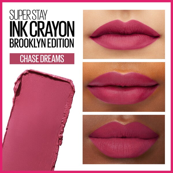 Maybelline SuperStay Ink Crayon Lipstick, Matte Longwear Lipstick Makeup