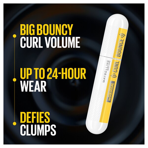 Maybelline Volum' Express Colossal Curl Bounce Washable Mascara Makeup