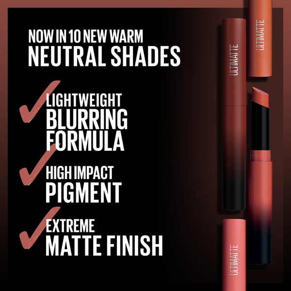 Maybelline Color Sensational Ultimatte Neo-Neutrals Slim Lipstick