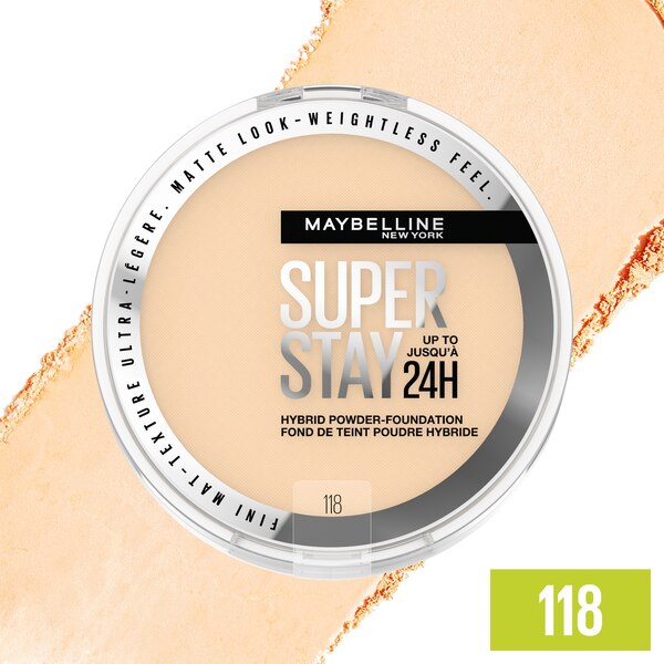 Maybelline New York Super Stay Up to 24HR Hybrid Powder-Foundation 0.21 OZ