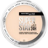 Maybelline New York Super Stay Up to 24HR Hybrid Powder-Foundation 0.21 OZ, thumbnail image