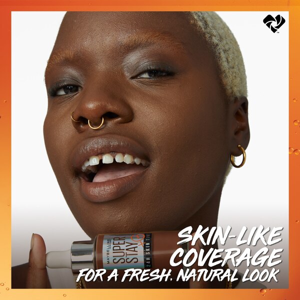 Maybelline New York Super Stay Up to 24HR Skin Tint with Vitamin C, 1 OZ