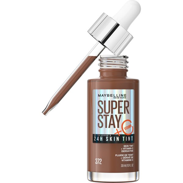 Maybelline New York Super Stay Up to 24HR Skin Tint with Vitamin C, 1 OZ