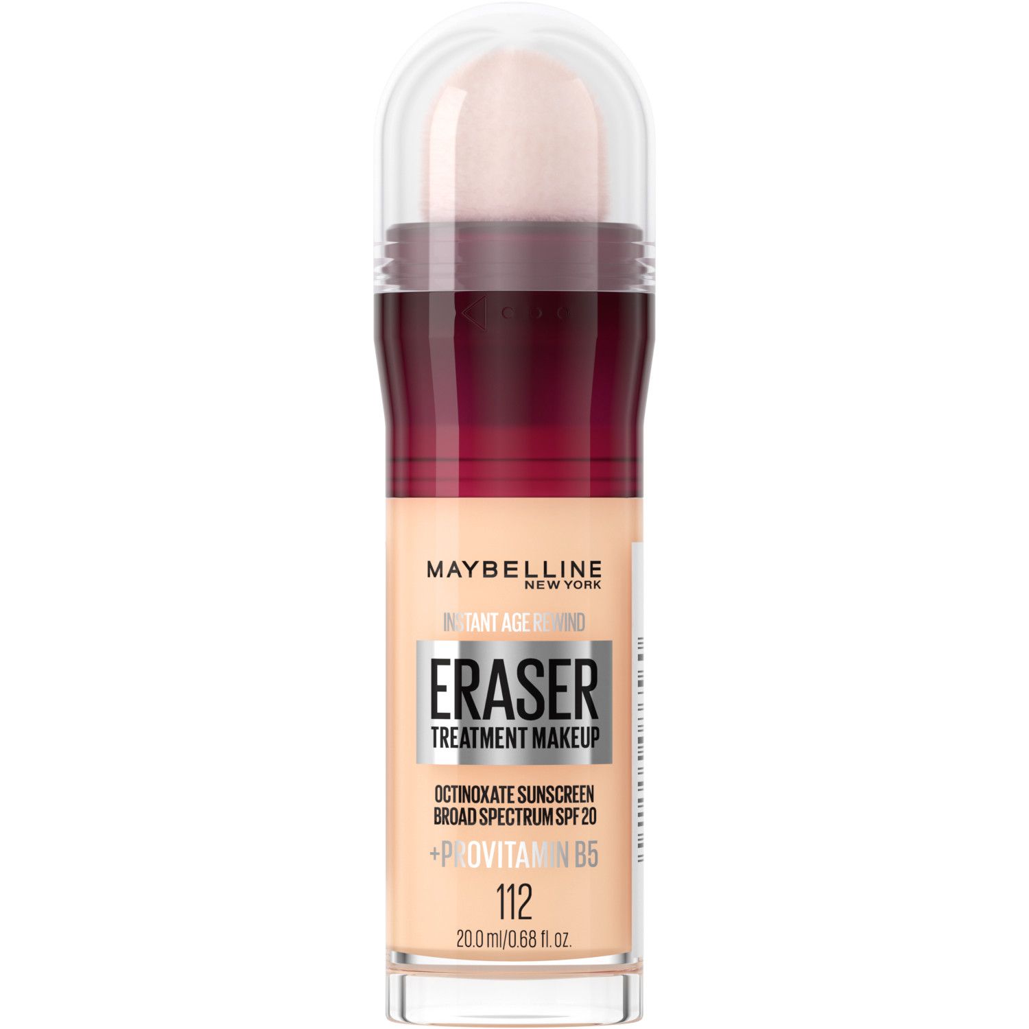 Maybelline Instant Age Rewind Eraser Treatment Foundation with SPF 20, 112