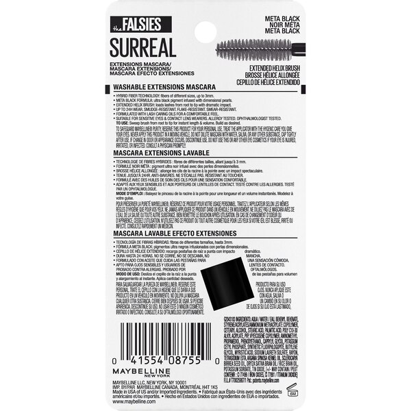 Maybelline New York The Falsies Surreal Extensions Mascara