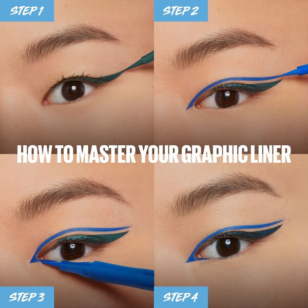 Maybelline Eye Studio Master Precise Liquid Eyeliner, Cobalt Blue
